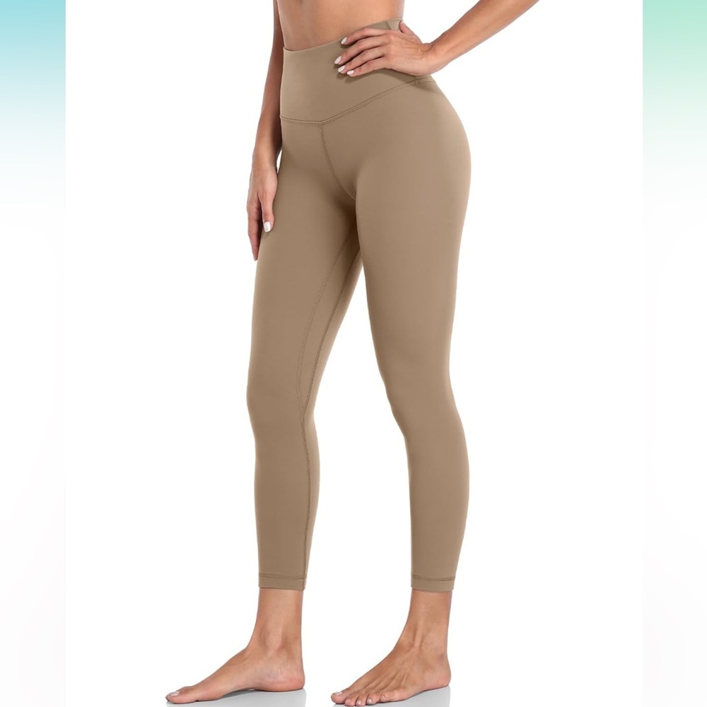 Hey nuts Tan High-Waisted Leggings